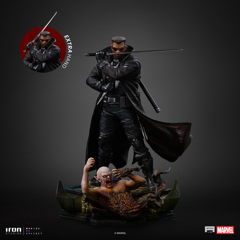 Iron Studios Marvel Comics - Klinge BDS Art Maßstab 1/10
