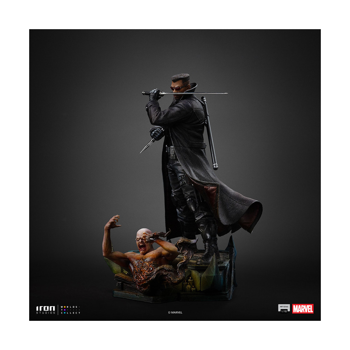 Iron Studios Marvel Comics - Klinge BDS Art Maßstab 1/10