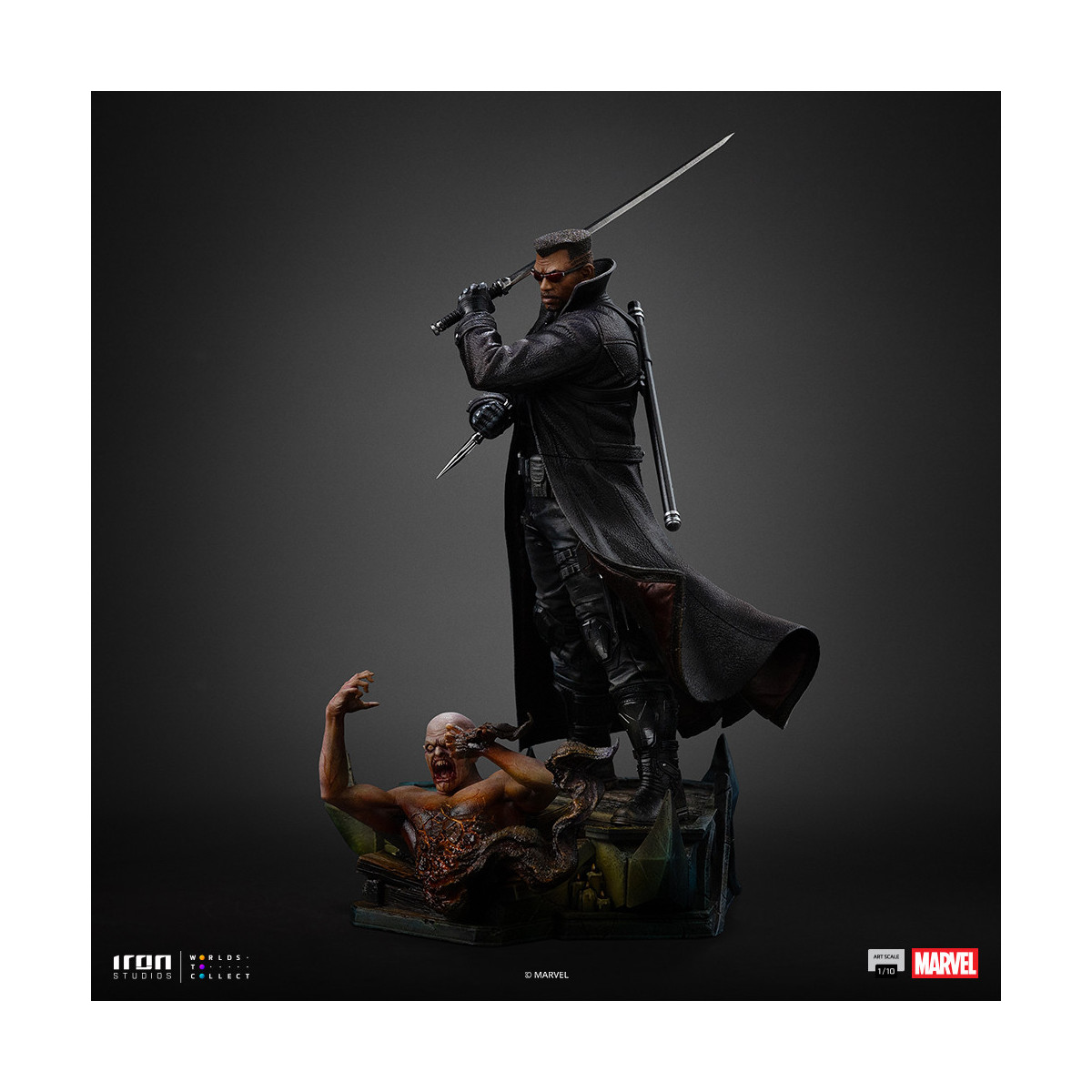 Iron Studios Marvel Comics - Klinge BDS Art Maßstab 1/10