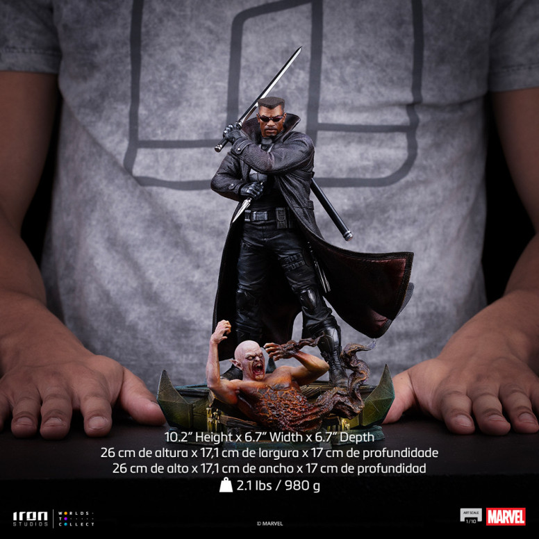 Iron Studios Marvel Comics - Klinge BDS Art Maßstab 1/10