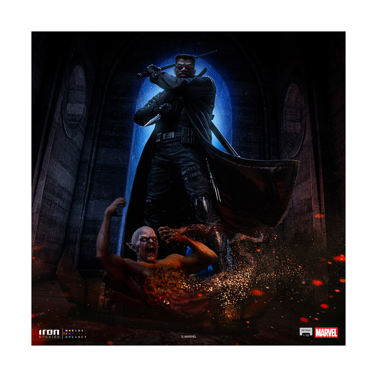 Iron Studios Marvel Comics - Klinge BDS Art Maßstab 1/10