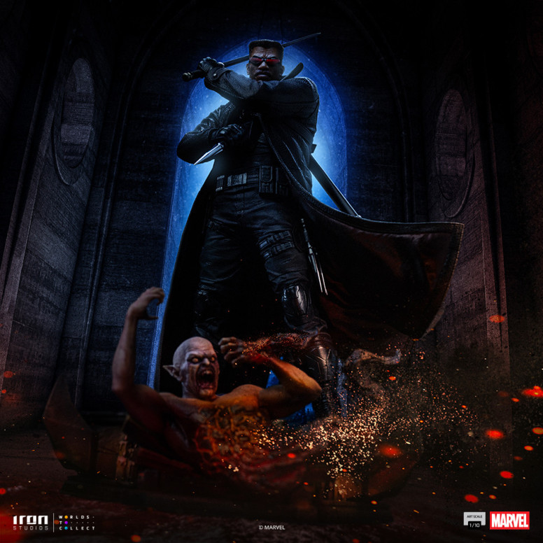 Iron Studios Marvel Comics - Klinge BDS Art Maßstab 1/10