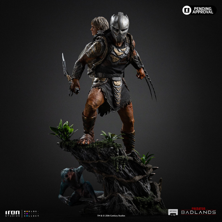 Iron Studios Predator: Badlands - Predator Dek & Thia Kunst Maßstab 1/10