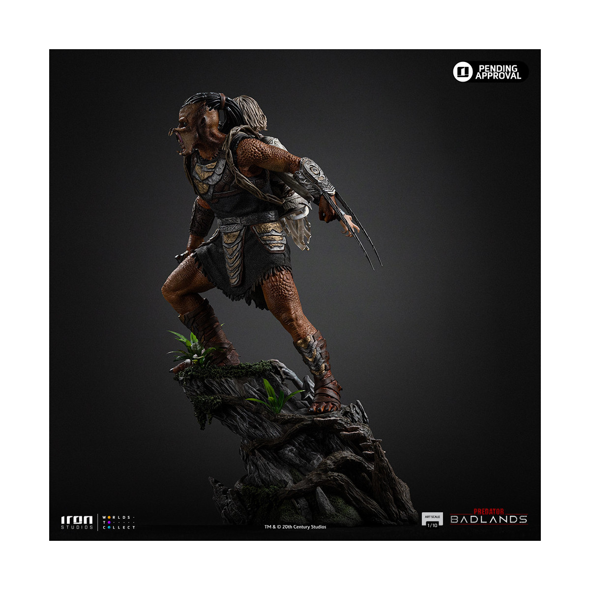Iron Studios Predator: Badlands - Predator Dek & Thia Kunst Maßstab 1/10