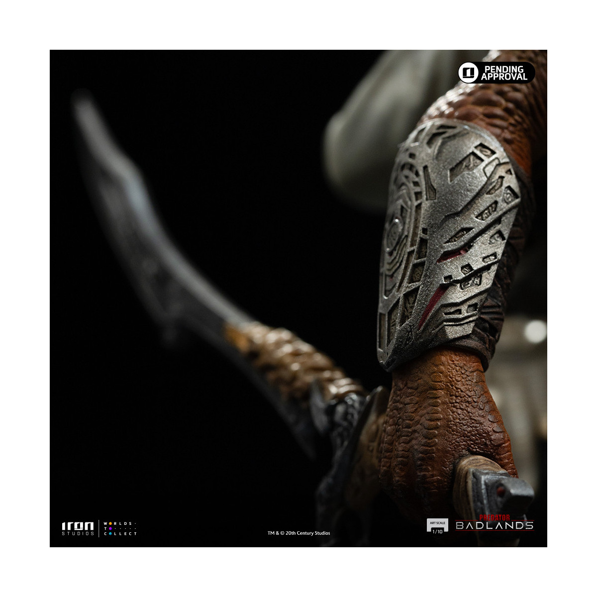 Iron Studios Predator: Badlands - Predator Dek & Thia Kunst Maßstab 1/10