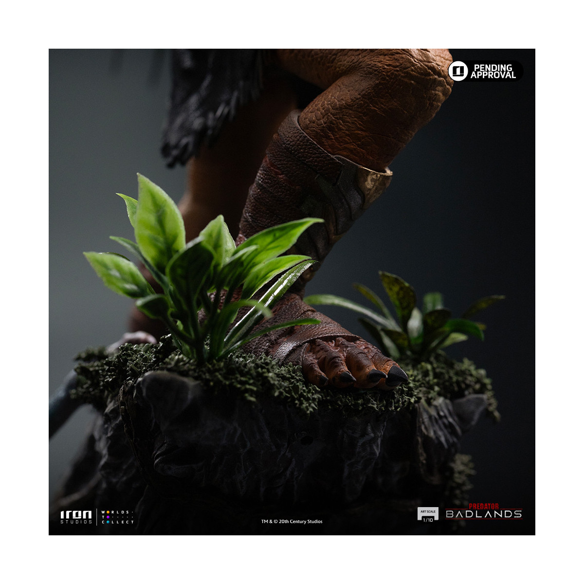 Iron Studios Predator: Badlands - Predator Dek & Thia Kunst Maßstab 1/10