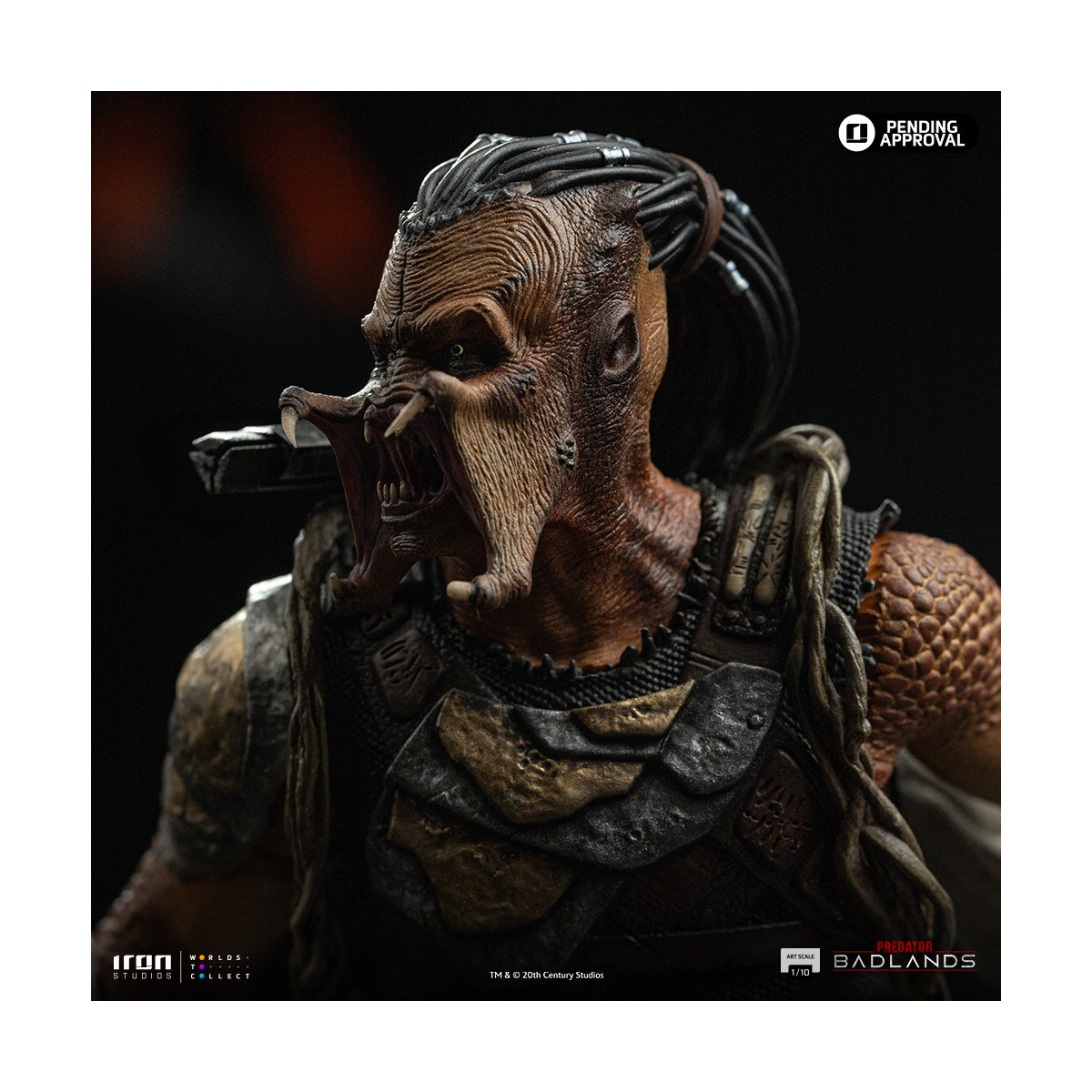 Iron Studios Predator: Badlands - Predator Dek & Thia Kunst Maßstab 1/10