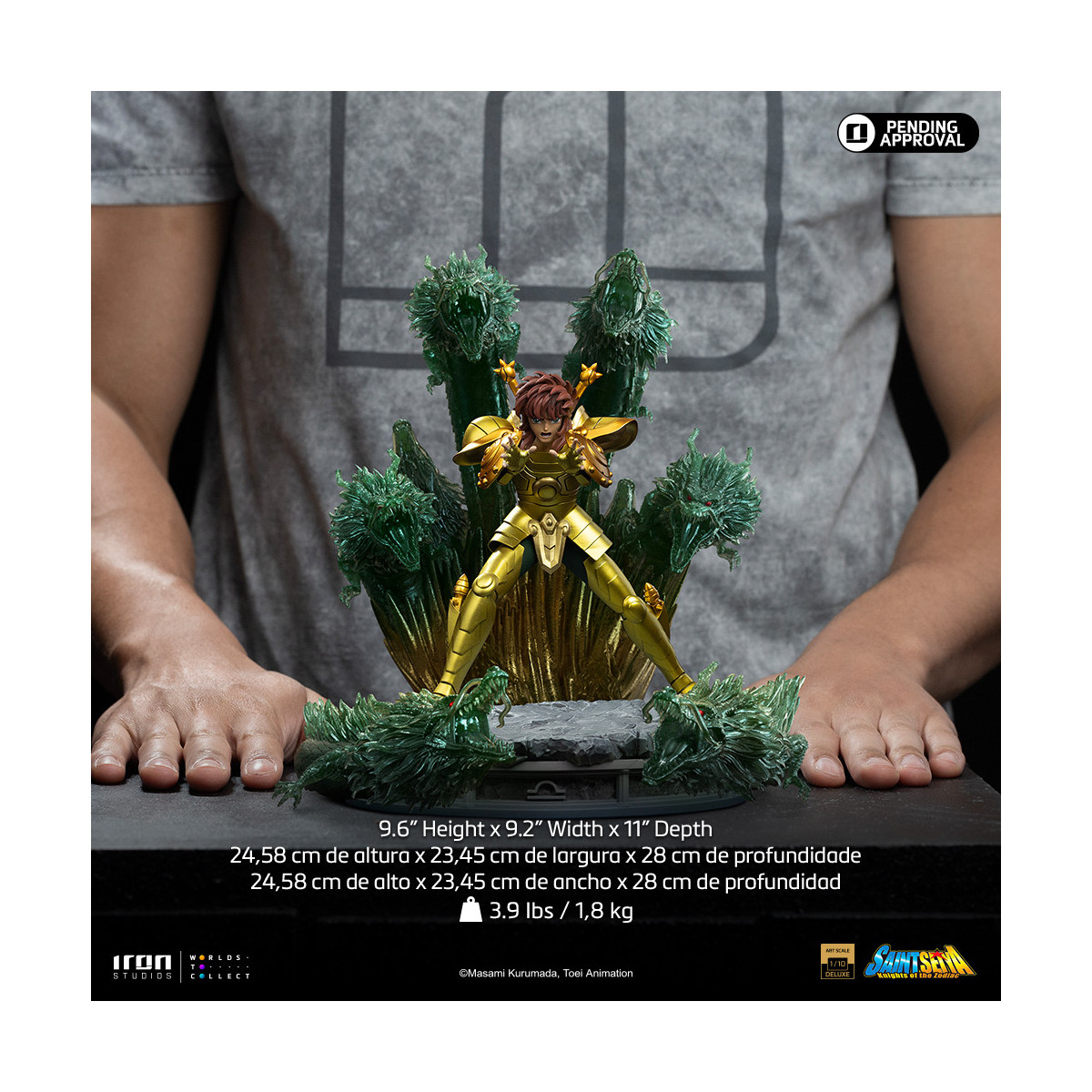 Iron Studios - Saint Seiya - Libra Dohko Deluxe Art Scale 1/10 - Ritter des Zodiac