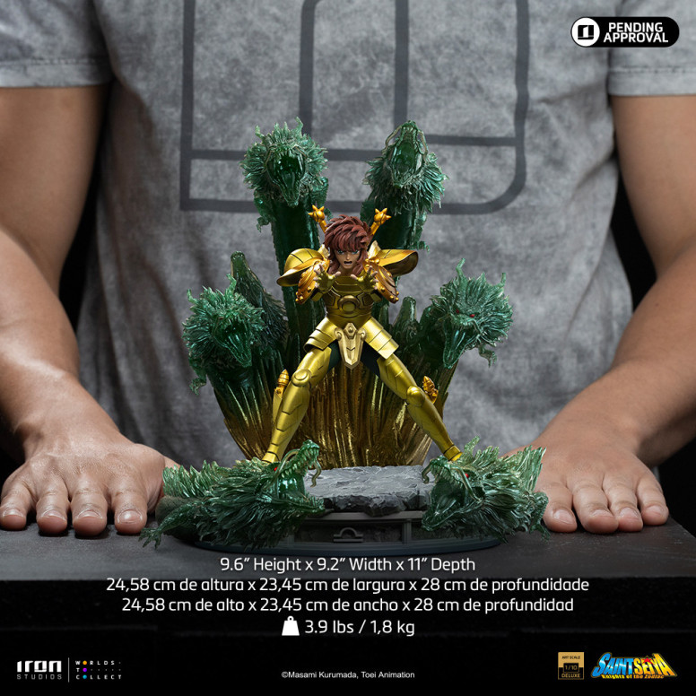 Iron Studios - Saint Seiya - Libra Dohko Deluxe Art Scale 1/10 - Ritter des Zodiac