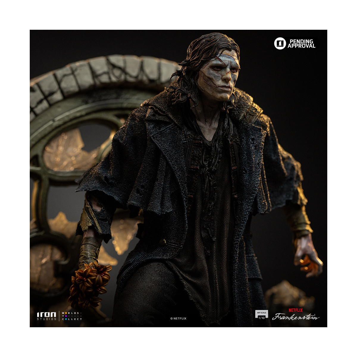 Iron Studios - Gepeto & Pinocchio BDS Art Scale 1/10 - Guillermo del Toro's Pinocchio Figur