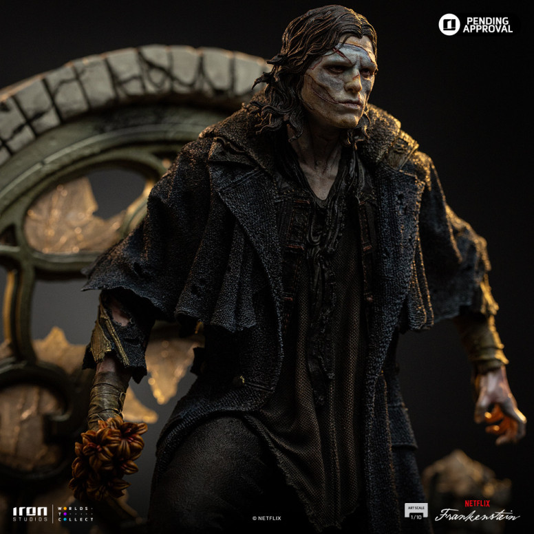 Iron Studios - Gepeto & Pinocchio BDS Art Scale 1/10 - Guillermo del Toro's Pinocchio Figur