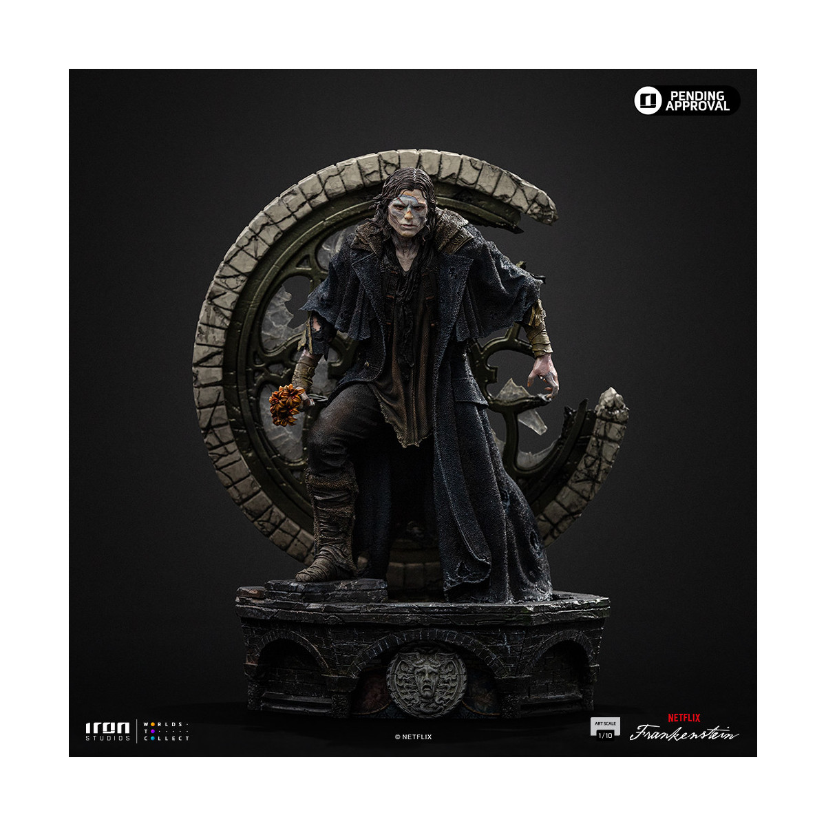 Iron Studios - Gepeto & Pinocchio BDS Art Scale 1/10 - Guillermo del Toro's Pinocchio Figur