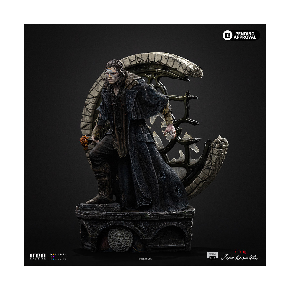 Iron Studios - Gepeto & Pinocchio BDS Art Scale 1/10 - Guillermo del Toro's Pinocchio Figur