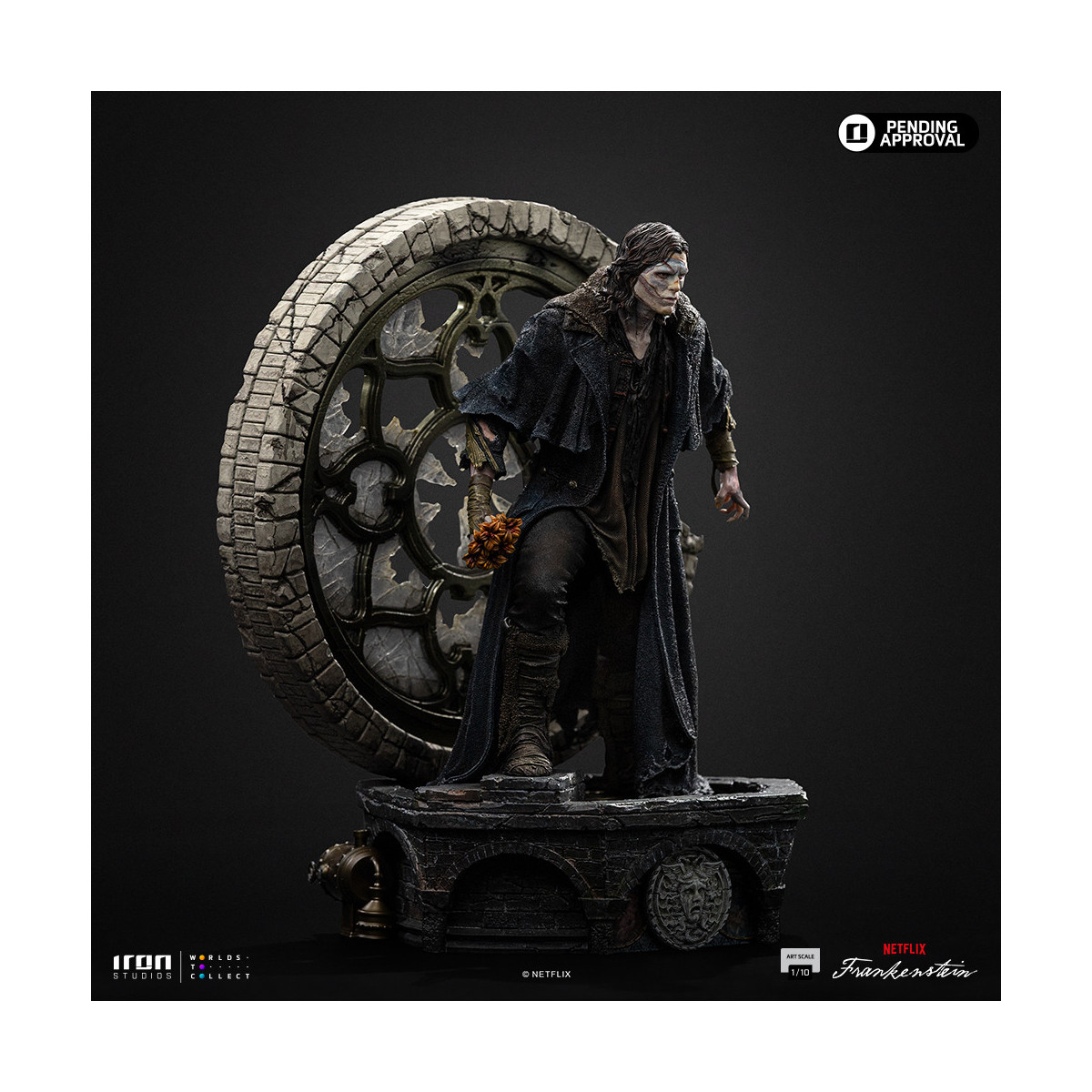 Iron Studios - Gepeto & Pinocchio BDS Art Scale 1/10 - Guillermo del Toro's Pinocchio Figur