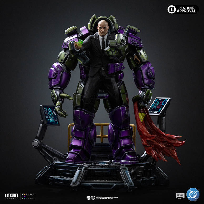 Iron Studios - DC Comics Superman - Lex Luthor Unleashed Kunst Maßstab 1/10