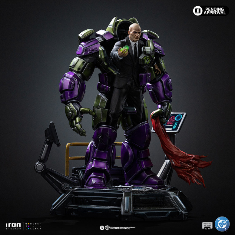 Iron Studios - DC Comics Superman - Lex Luthor Unleashed Kunst Maßstab 1/10