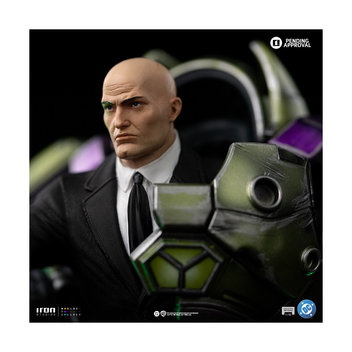 Iron Studios - DC Comics Superman - Lex Luthor Unleashed Kunst Maßstab 1/10