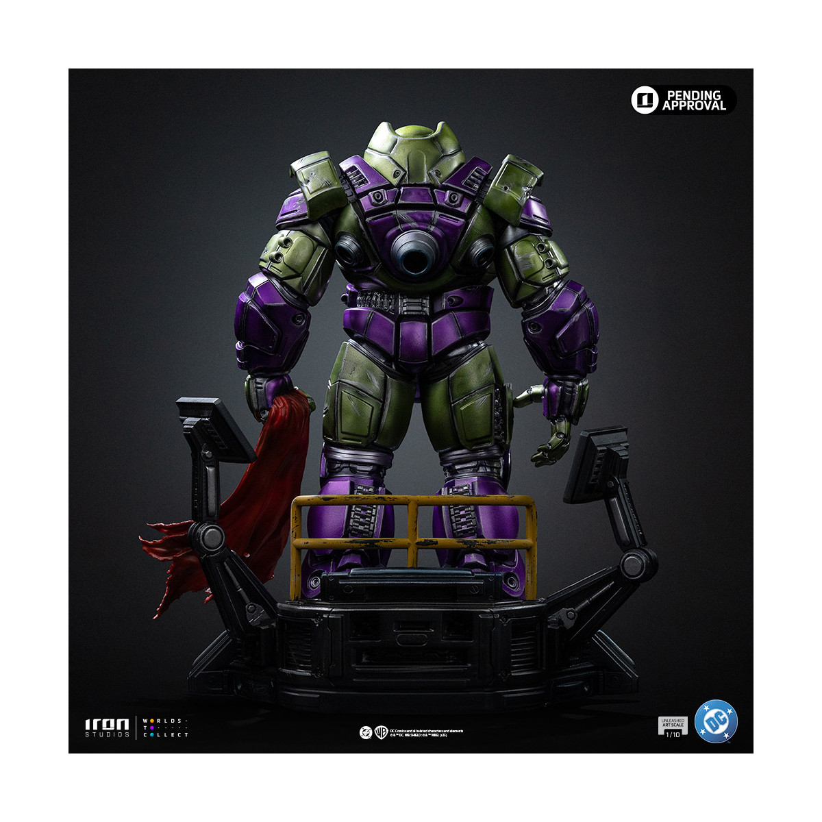 Iron Studios - DC Comics Superman - Lex Luthor Unleashed Kunst Maßstab 1/10