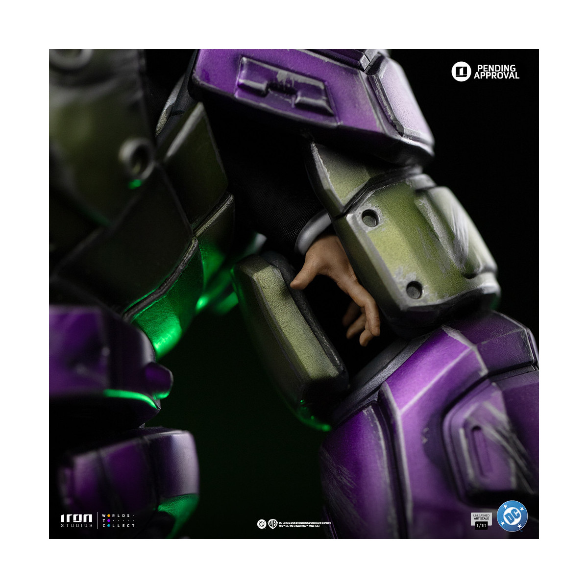Iron Studios - DC Comics Superman - Lex Luthor Unleashed Kunst Maßstab 1/10