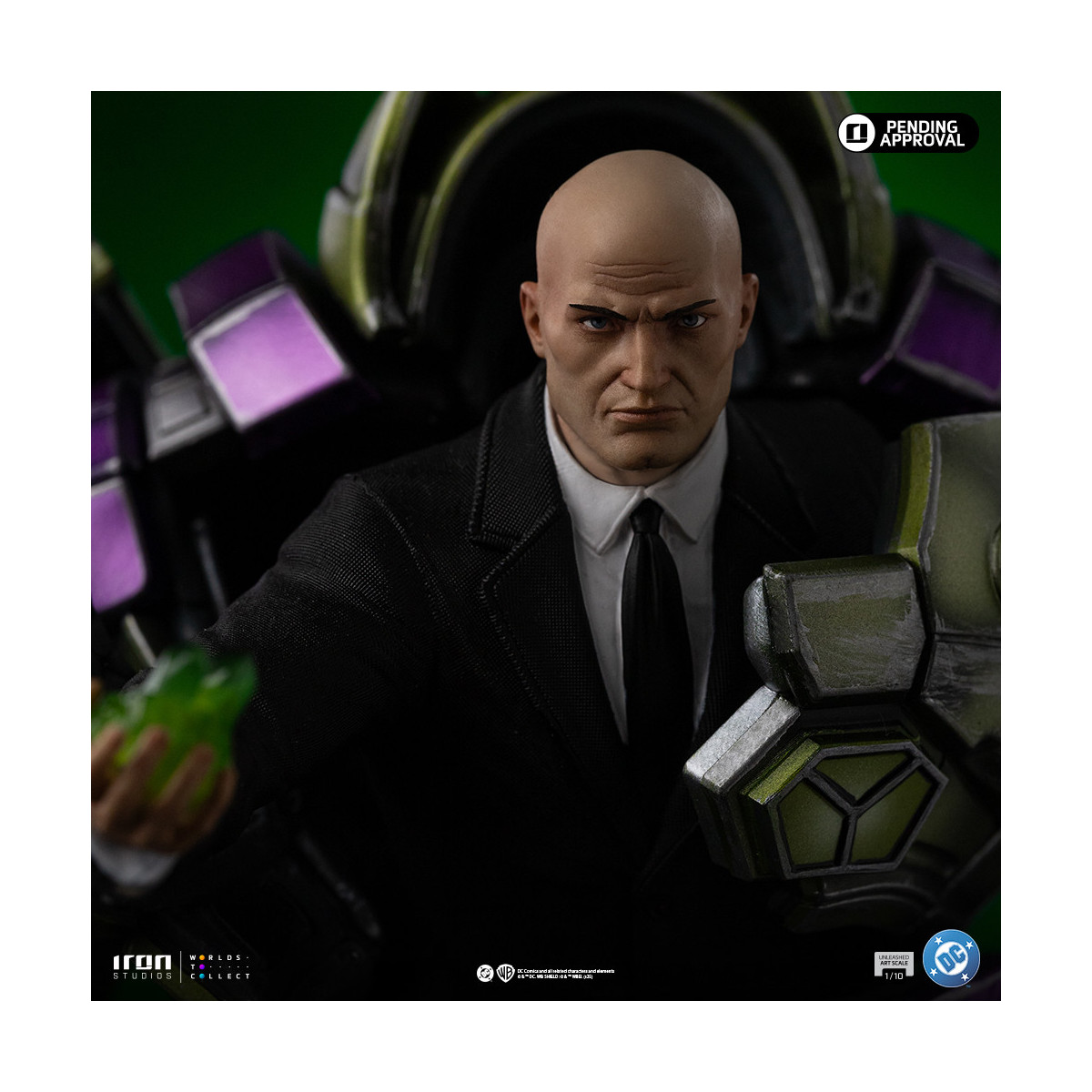 Iron Studios - DC Comics Superman - Lex Luthor Unleashed Kunst Maßstab 1/10