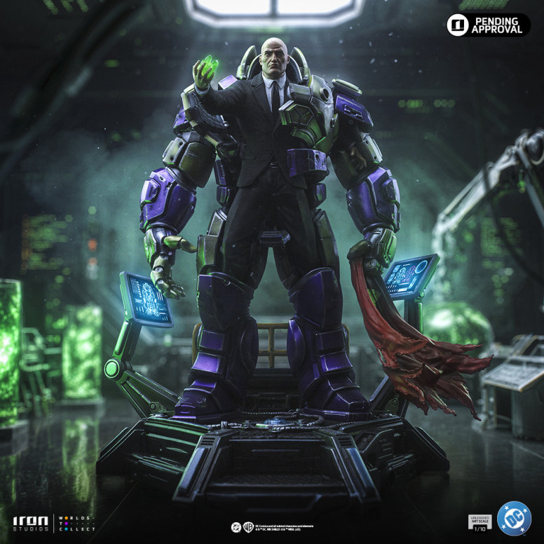 Iron Studios - DC Comics Superman - Lex Luthor Unleashed Kunst Maßstab 1/10