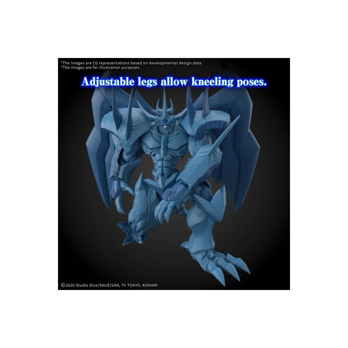 Bandai Yu-Gi-Oh Figur Rise Standard Amplified - Die legendäre Exodia Incarnate Figur
