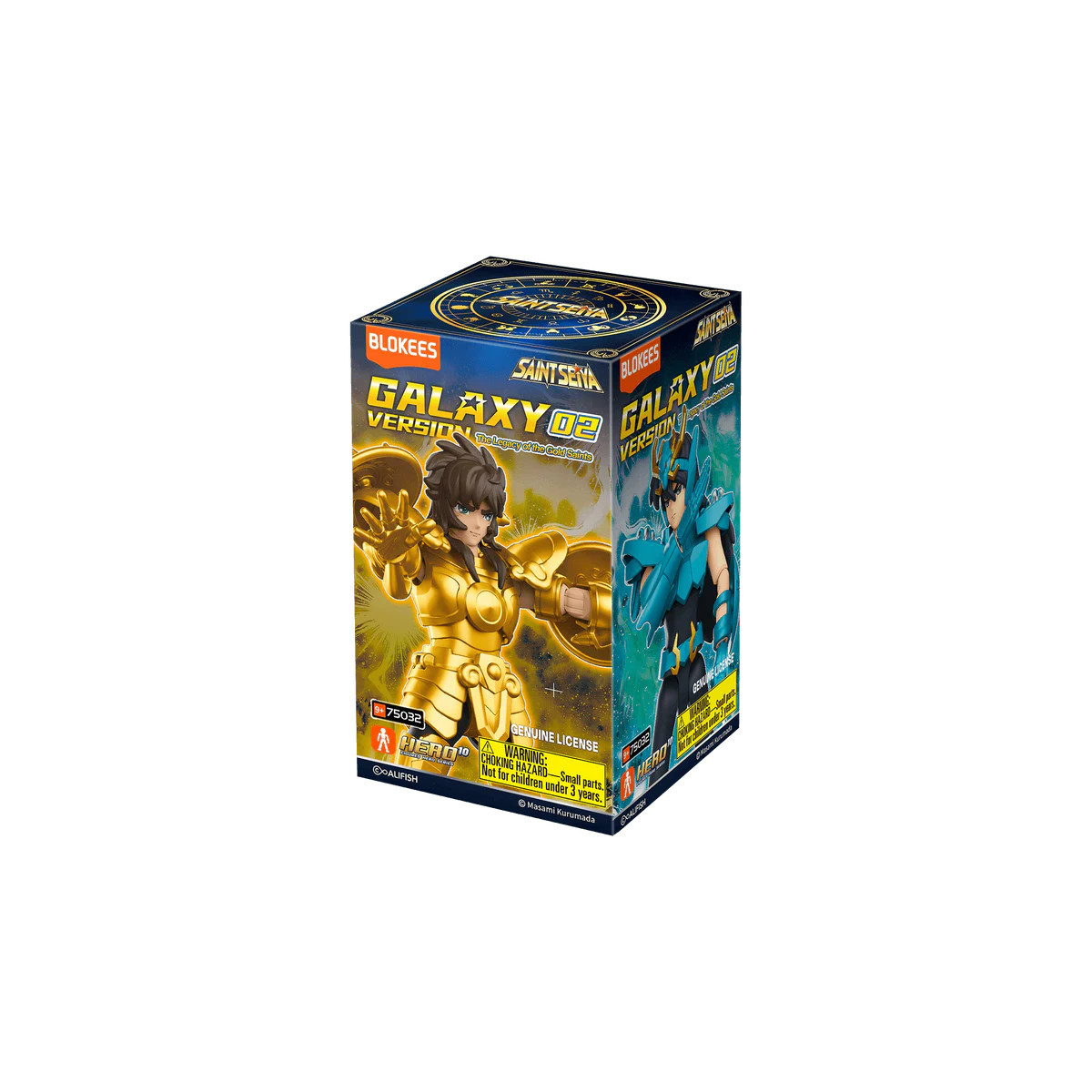 Blokees Saint Seiya - Galaxy Version 02 Das Vermächtnis der Gold Saints - Sortiment von 9 Modell-Bausätzen