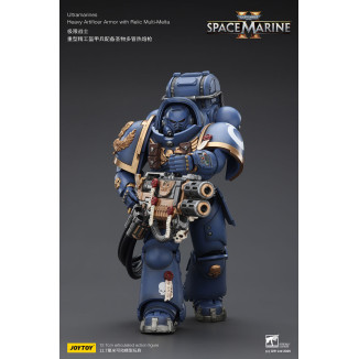 JoyToy - Space Marines II - Ultramarines - Schwere Artificer-Rüstung mit Relikt Multi-Melta 1/18