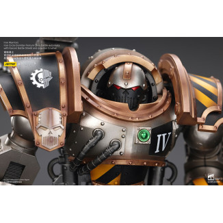 Joytoy - Iron Warriors Iron Circle Domitar-Ferrum Class Battle-automata mit Karceri Battle Shield und Graviton Crusher 1/18