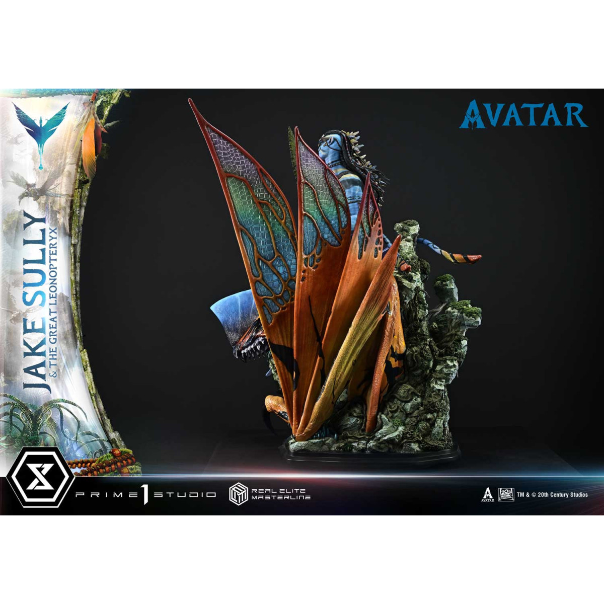 Prime 1 Studio Avatar - Jake Sully & Der große Leonopteryx Deluxe Bonus Version 1/4