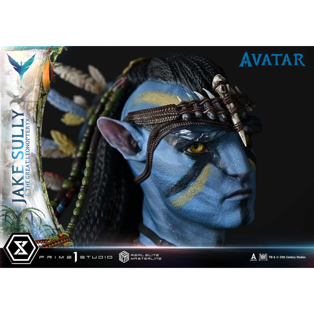 Prime 1 Studio Avatar - Jake Sully & Der große Leonopteryx Deluxe Bonus Version 1/4