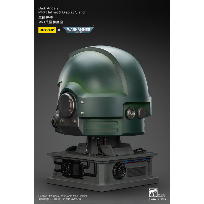 JoyToy - Warhammer 40000 - Dark Angels MkX Helm und Display-Ständer 1/1