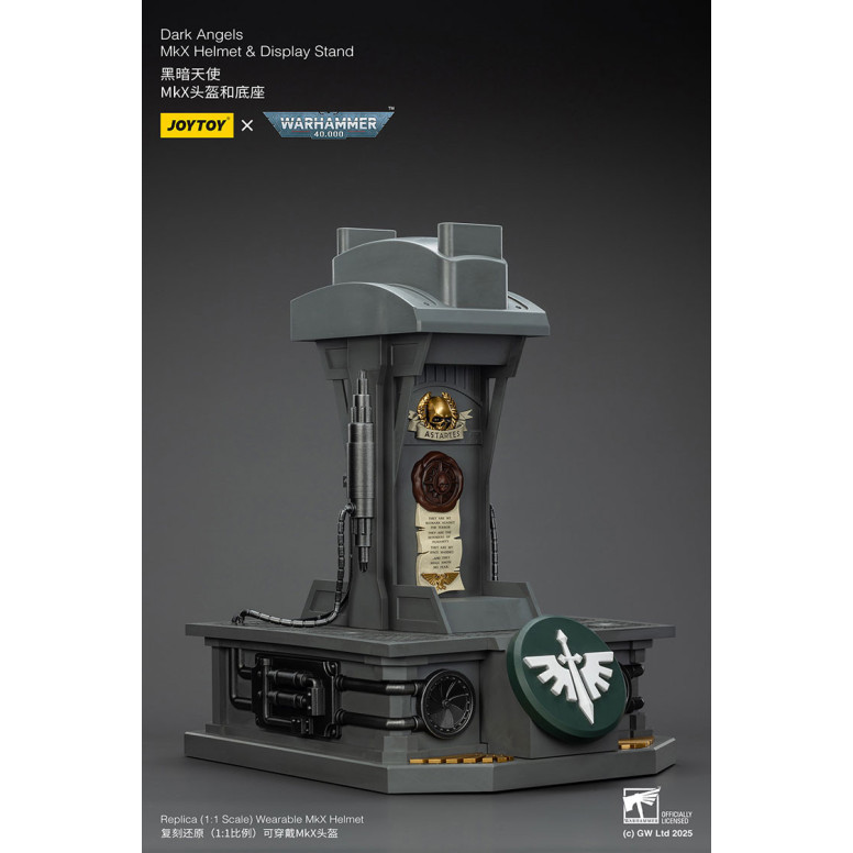 JoyToy - Warhammer 40000 - Dark Angels MkX Helm und Display-Ständer 1/1