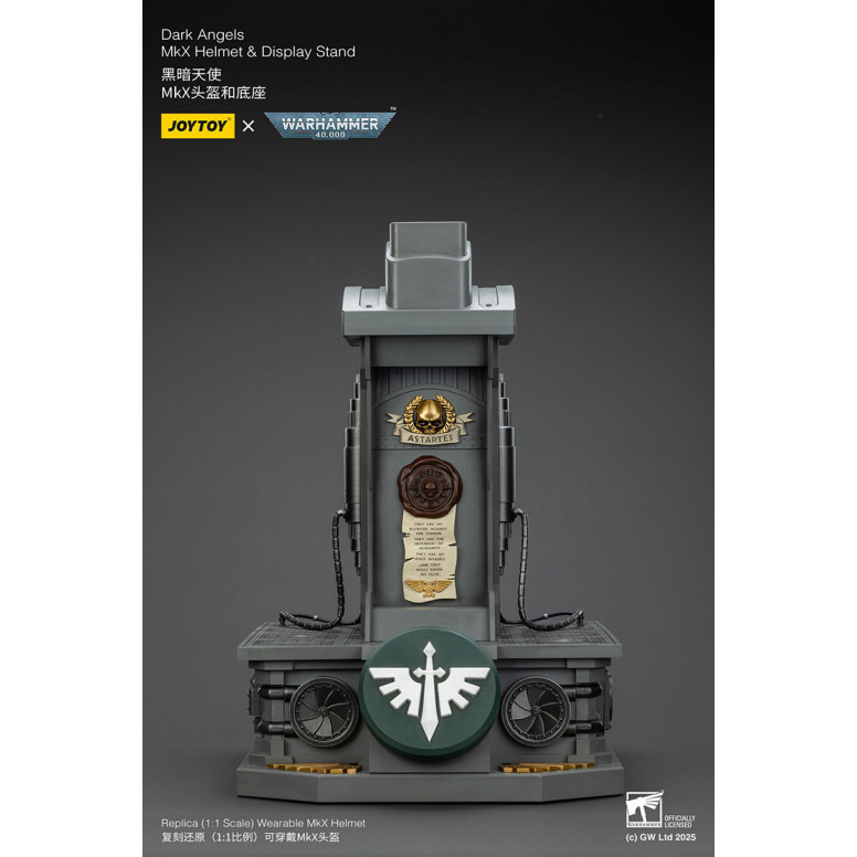JoyToy - Warhammer 40000 - Dark Angels MkX Helm und Display-Ständer 1/1