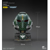 JoyToy - Warhammer 40000 - Dark Angels MkX Helm und Display-Ständer 1/1