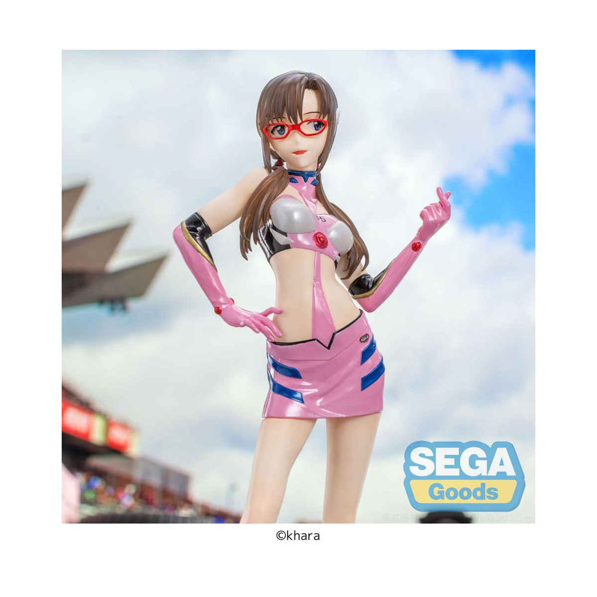 SEGA Waren Luminasta - Mari Makinami Illustrious Pit Walk - Neon Genesis Evangelion RACING