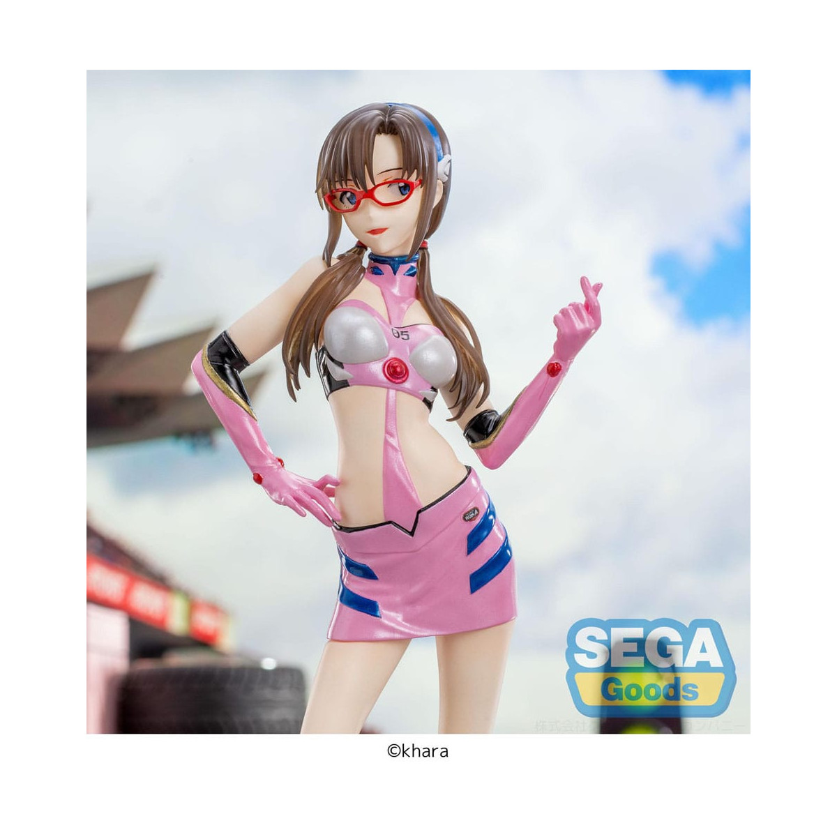 SEGA Waren Luminasta - Mari Makinami Illustrious Pit Walk - Neon Genesis Evangelion RACING