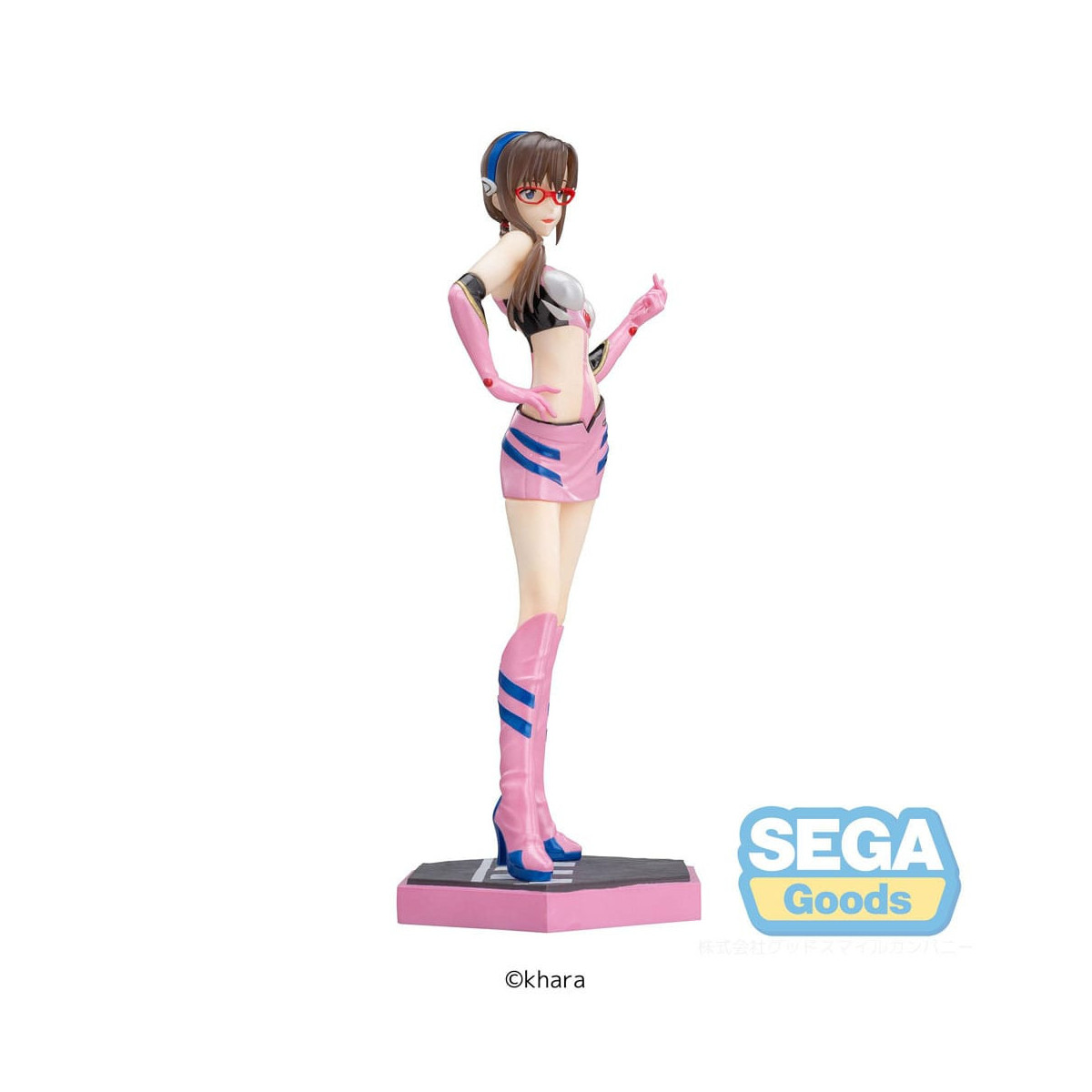 SEGA Waren Luminasta - Mari Makinami Illustrious Pit Walk - Neon Genesis Evangelion RACING