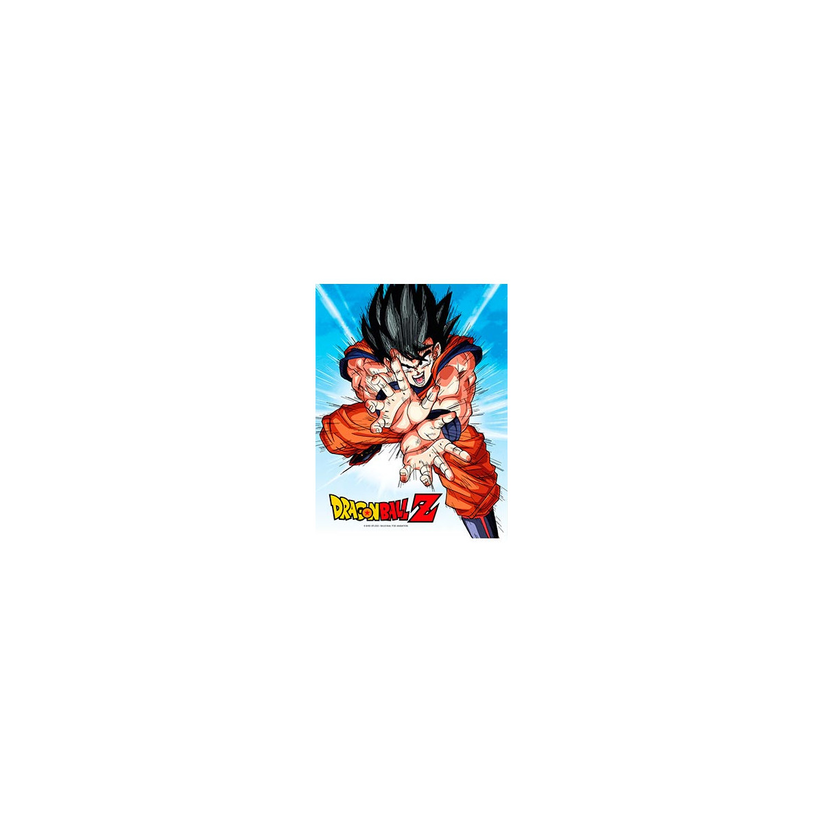 SD Toys - Dragonball Z Glasposter "GOKU KAMEHA