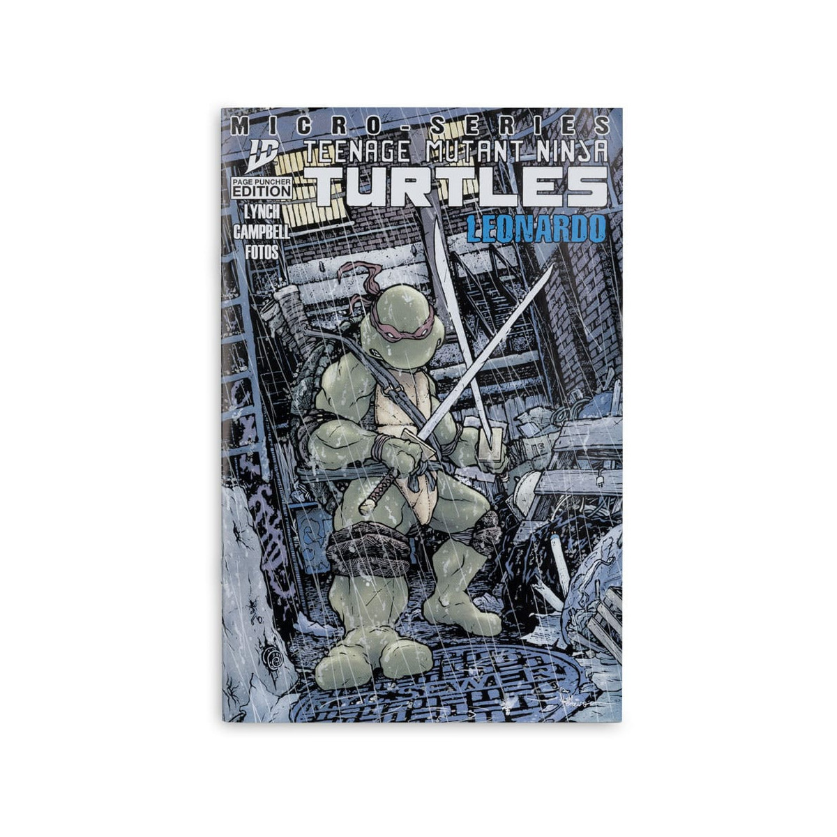Mc Farlane TMNT - Page Punchers - Leonardo - Teenage Mutant Ninja Turtles