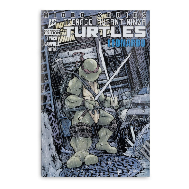 Mc Farlane TMNT - Page Punchers - Leonardo - Teenage Mutant Ninja Turtles