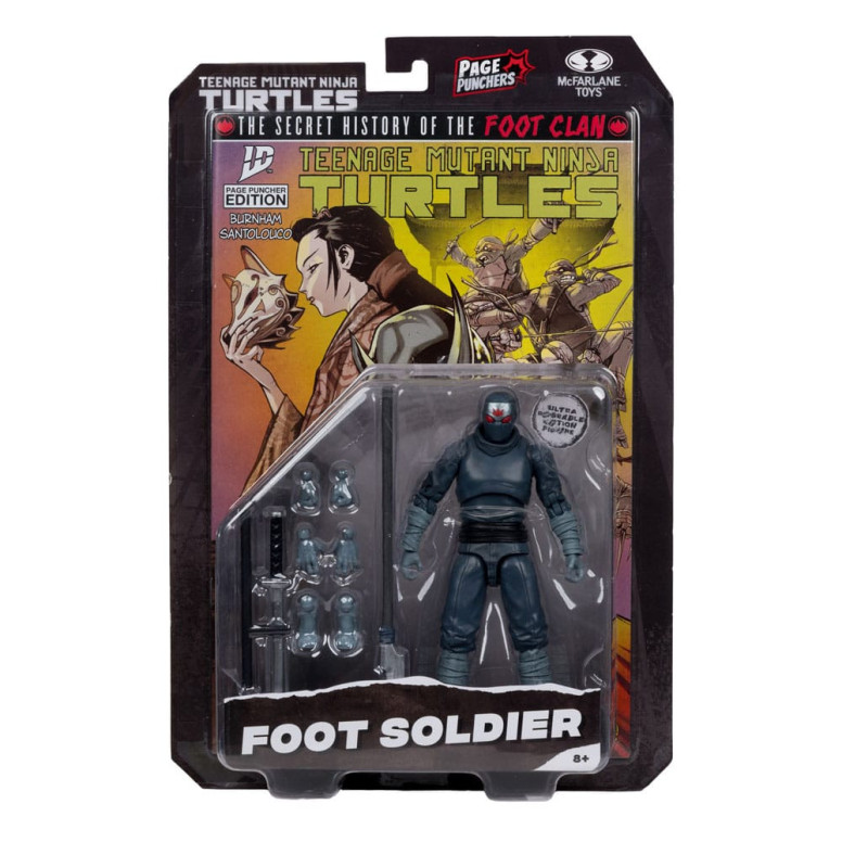 Mc Farlane TMNT - Page Punchers - Fußsoldat - Teenage Mutant Ninja Turtles