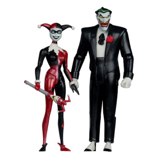 Mc Farlane DC Direct - Harley Quinn & The Joker (Mad Love) (Gold Label) - Batman: The Animated Series 1992