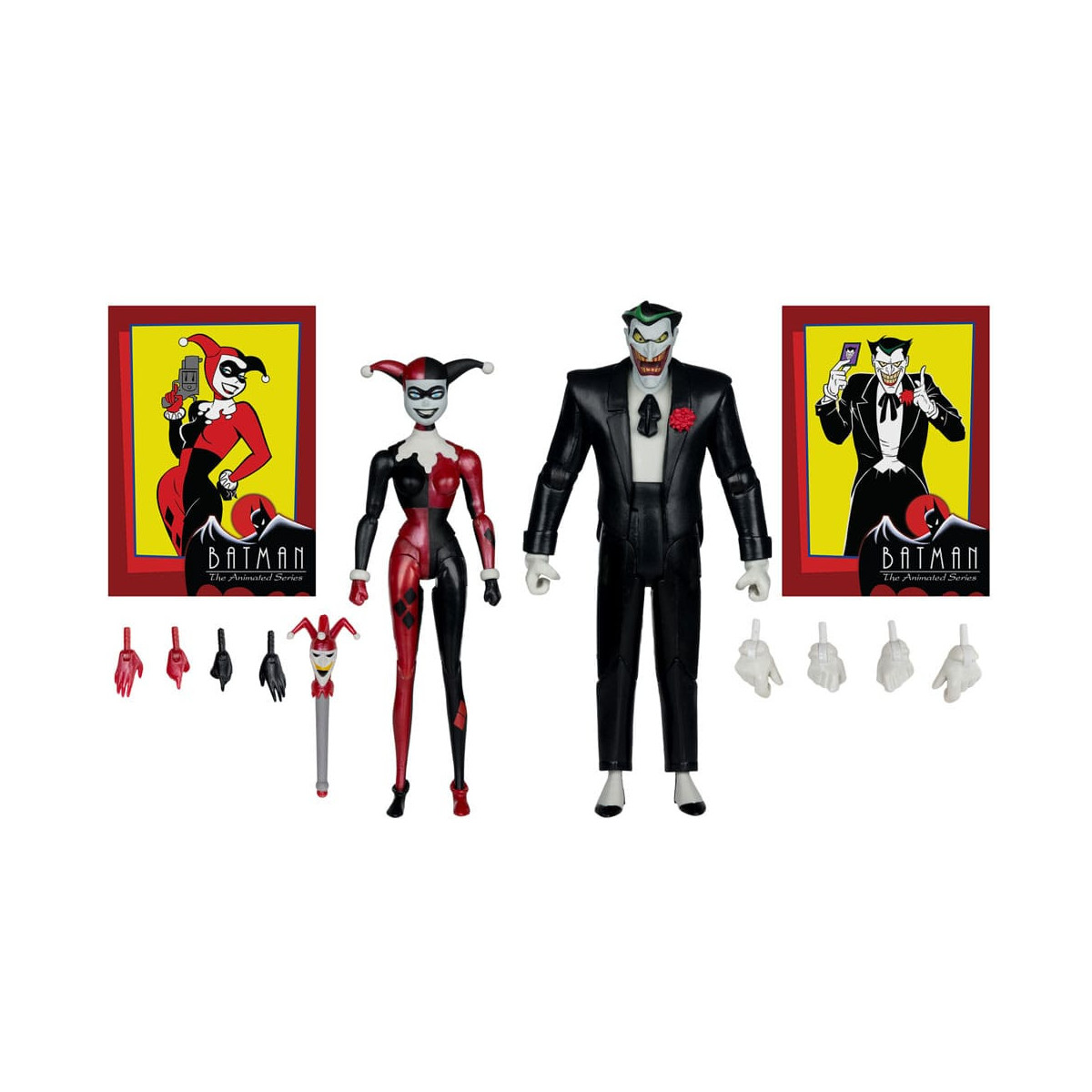 Mc Farlane DC Direct - Harley Quinn & The Joker (Mad Love) (Gold Label) - Batman: The Animated Series 1992
