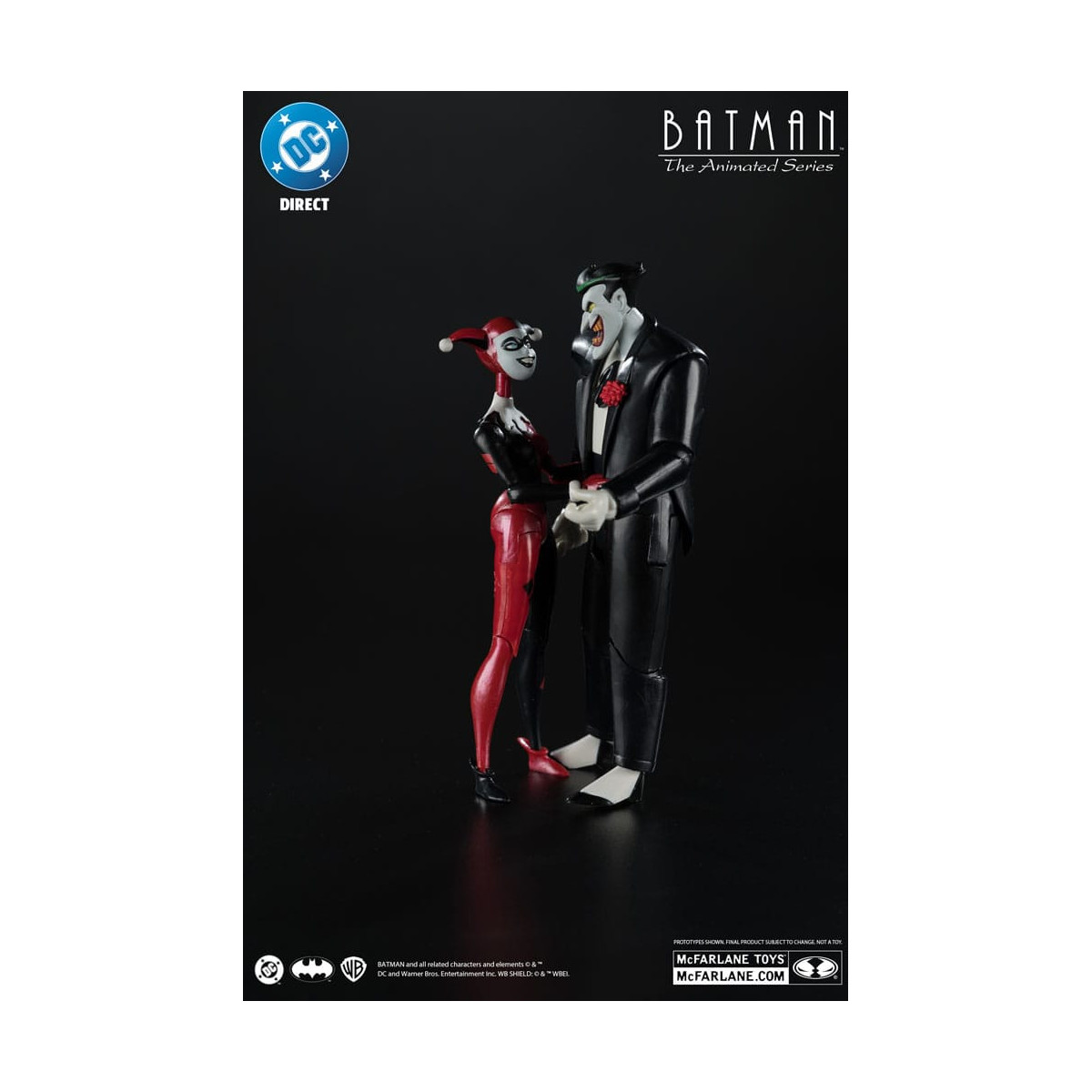 Mc Farlane DC Direct - Harley Quinn & The Joker (Mad Love) (Gold Label) - Batman: The Animated Series 1992