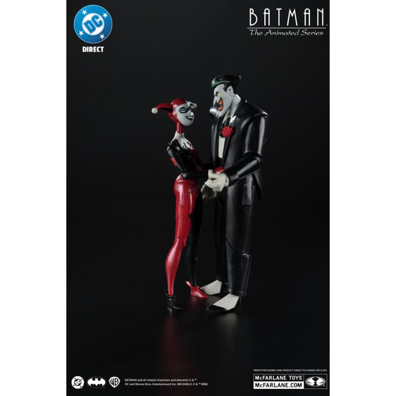 Mc Farlane DC Direct - Harley Quinn & The Joker (Mad Love) (Gold Label) - Batman: The Animated Series 1992