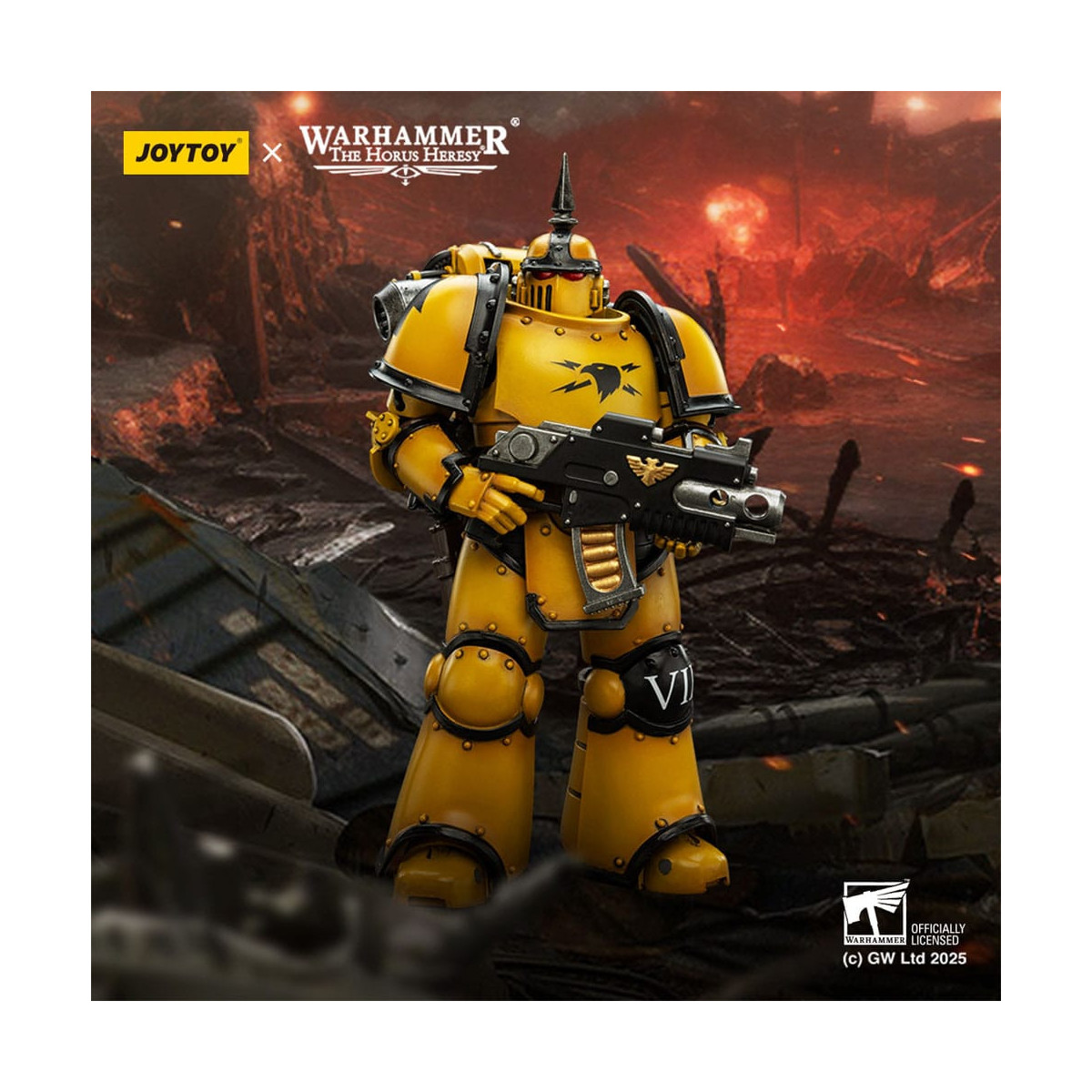 Joytoy - Warhammer - Imperial Fists - MK lll Taktischer Legionär - Die Horus Häresie