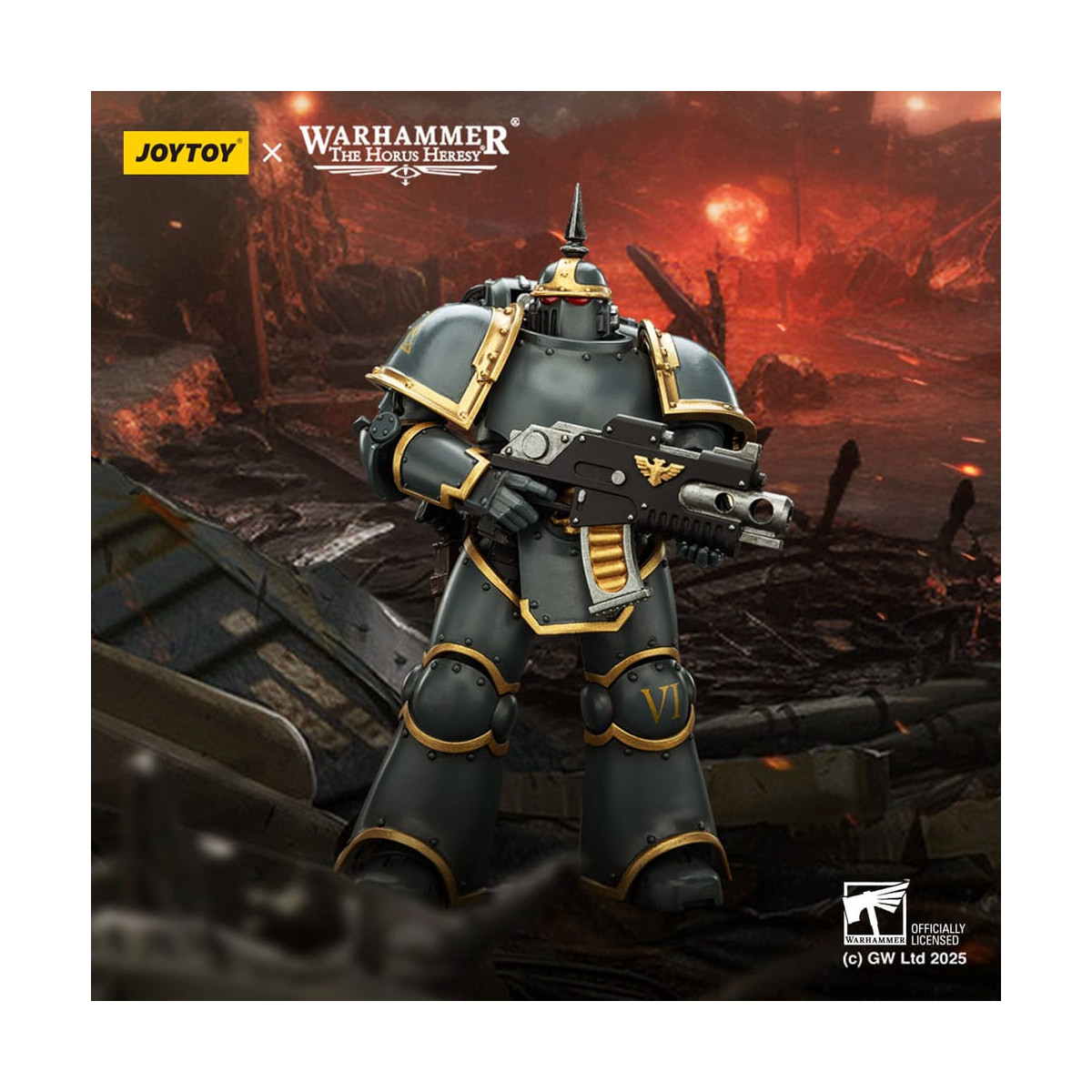 Joytoy - Warhammer - Space Wolves - MK lll Tactical Legionary - Die Horus Häresie