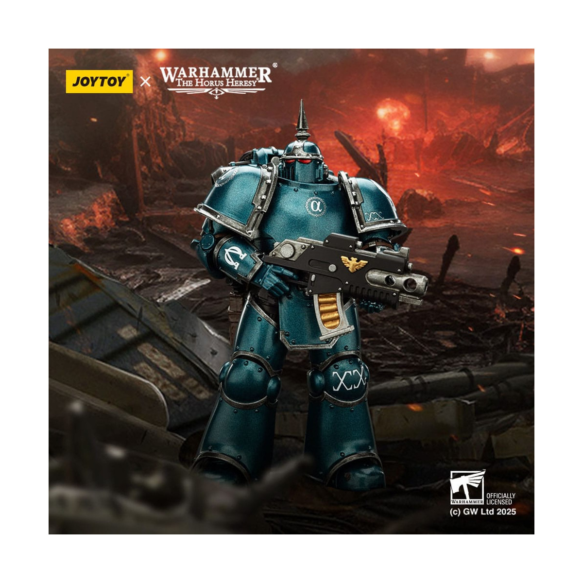 Joytoy - Warhammer - Alpha Legion - MK lll Taktischer Legionär - Die Horus Häresie