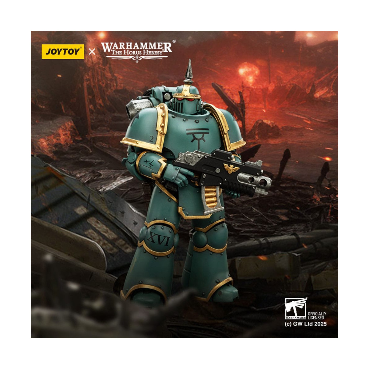 Joytoy - Warhammer - Söhne des Horus - MK lll Taktischer Legionär - Die Horus Häresie